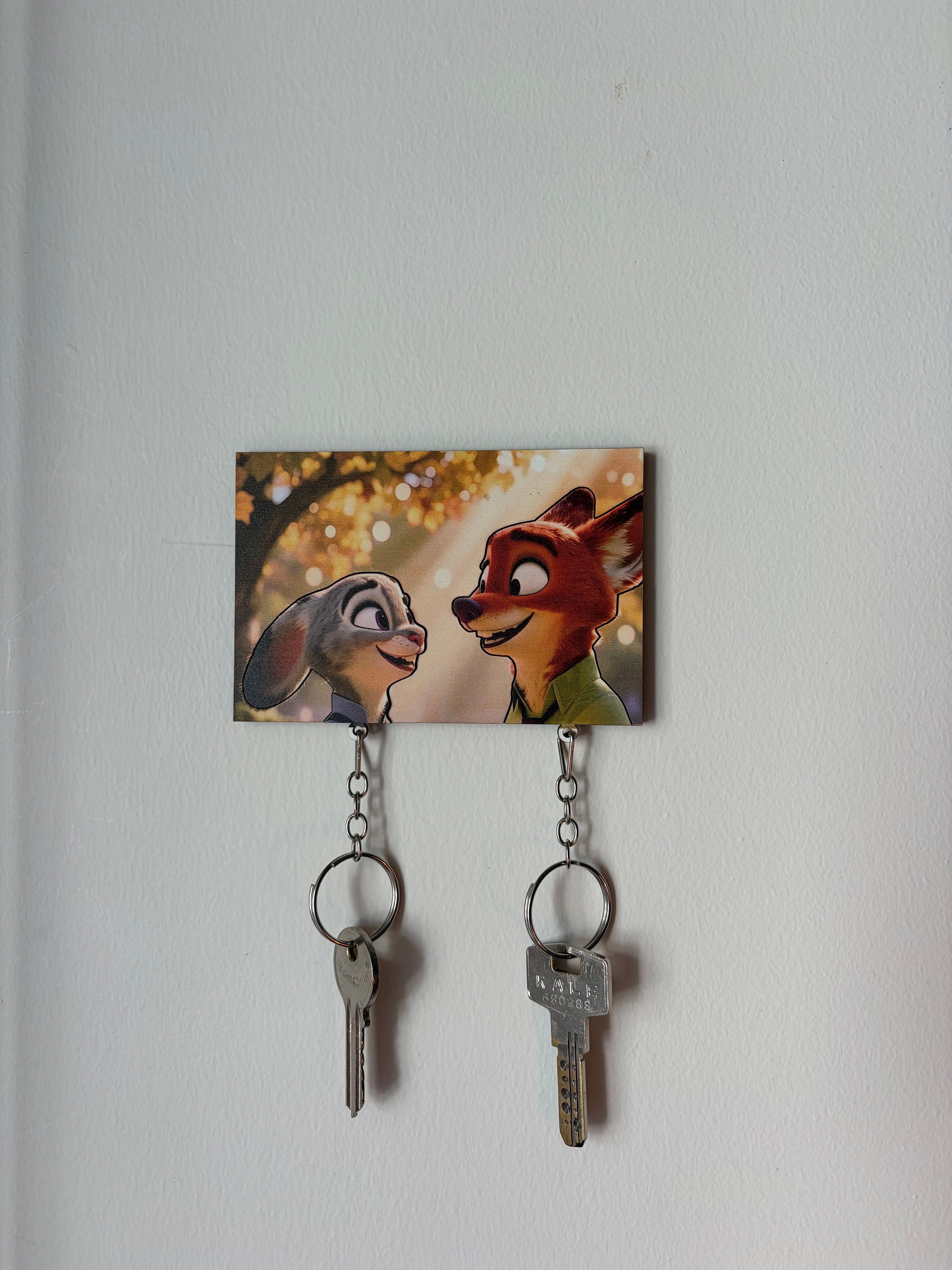 Cartoon Couple – Anahtarlık